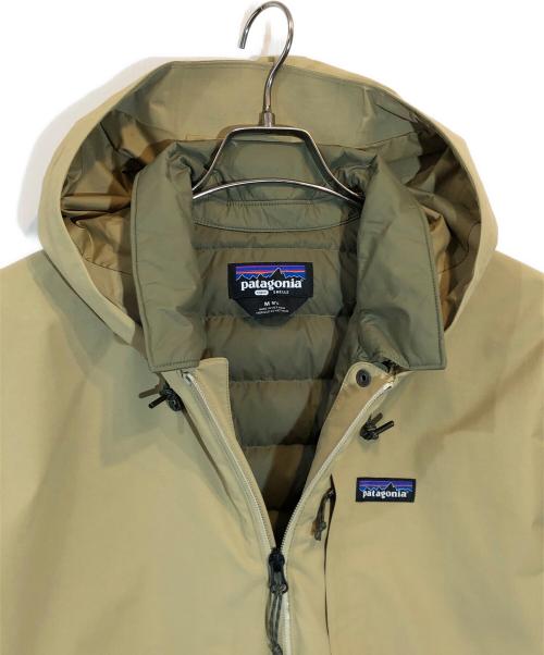 Patagonia（パタゴニア）Patagonia (パタゴニア) ダウンドリフト・スリーインワン・ジャケット ベージュ サイズ:Mの古着・服飾アイテム
