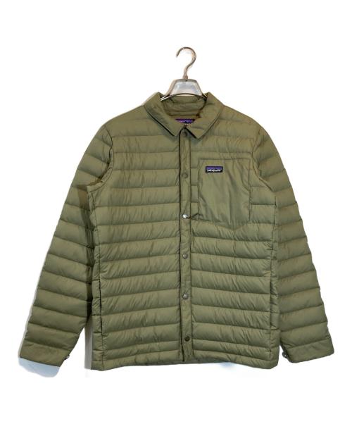 Patagonia（パタゴニア）Patagonia (パタゴニア) ダウンドリフト・スリーインワン・ジャケット ベージュ サイズ:Mの古着・服飾アイテム