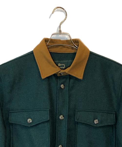 Aime Leon Dore（エメ レオン ドレ）Aime Leon Dore (エメ レオン ドレ) WOOLRICH (ウールリッチ) ウールシャツ グリーン サイズ:Lの古着・服飾アイテム