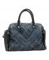 DIESEL (ディーゼル) デニムジップデザイン2WAYバッグ インディゴ：12000円