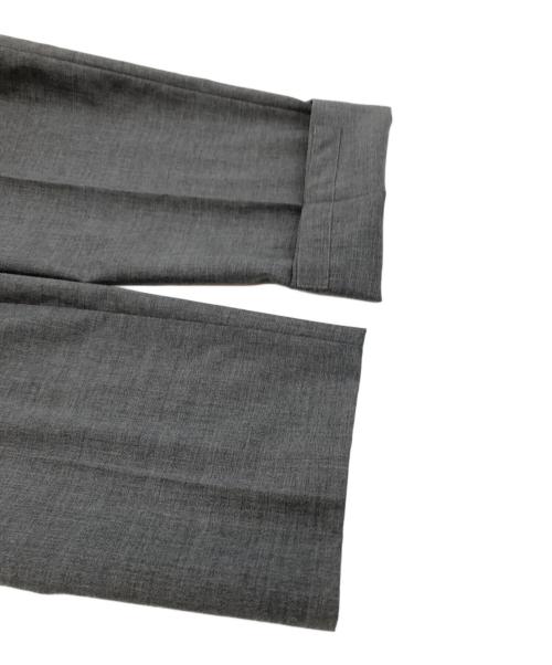 BOGLIOLI（ボリオリ）BOGLIOLI (ボリオリ) ウールコットンヘリンボーン3Bノープリーツスーツ グレー サイズ:44の古着・服飾アイテム