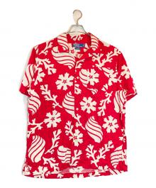 POLO RALPH LAUREN（ポロ・ラルフローレン）の古着「レーヨン アロハシャツ」｜ピンク