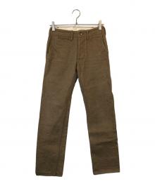 SAMURAI（サムライ）の古着「ヘビィーチノトラウザーズ」｜ブラウン