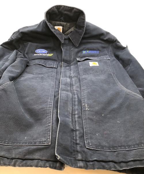 CarHartt（カーハート）CarHartt (カーハート) DUCK TRADITIONAL COAT ネイビー サイズ:Lの古着・服飾アイテム