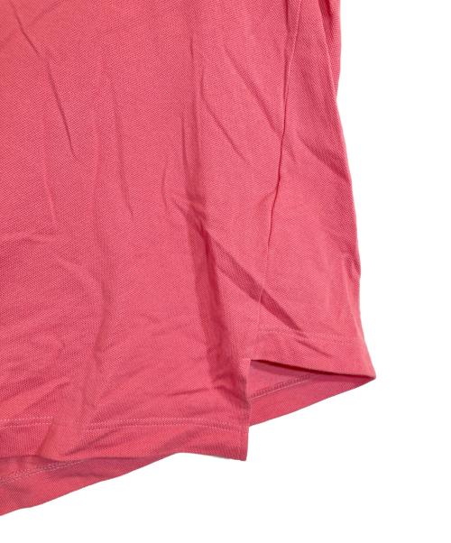 LACOSTE（ラコステ）LACOSTE (ラコステ) COMME des GARCONS SHIRT (コムデギャルソンシャツ) 捻じれポロシャツ ピンク サイズ:Lの古着・服飾アイテム