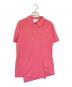 LACOSTE（ラコステ）の古着「捻じれポロシャツ」｜ピンク