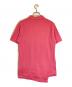 LACOSTE (ラコステ) COMME des GARCONS SHIRT (コムデギャルソンシャツ) 捻じれポロシャツ ピンク サイズ:L：10000円