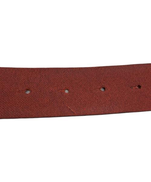 STONE ISLAND（ストーンアイランド）STONE ISLAND (ストーンアイランド) ロゴバックルベルト レッドの古着・服飾アイテム