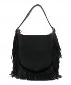 J&M DAVIDSONジェイ＆エム デヴィッドソン）の古着「FIESTA フリンジハンドバッグ」｜ブラック