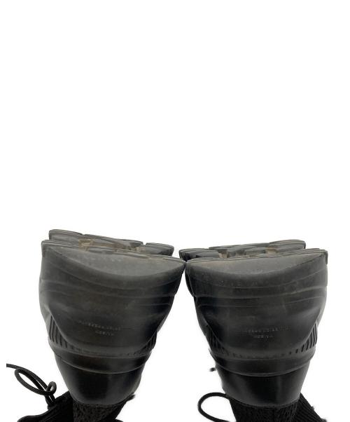 MAISON MAVERICK PRESENTS（メゾンマーベリック プレゼンツ）MAISON MAVERICK PRESENTS (メゾンマーベリック プレゼンツ) チャンキーソールニットショートブーツ ブラック サイズ:Sの古着・服飾アイテム