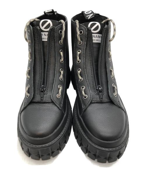 No Name（ノーネーム）No Name (ノーネーム) レザージップブーツ ブラック サイズ:SIZE 23.5cmの古着・服飾アイテム