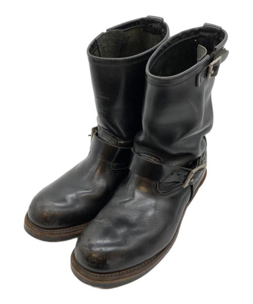 RED WING（レッドウィング）RED WING (レッドウィング) エンジニアブーツ ブラック サイズ:US8 1/2の古着・服飾アイテム
