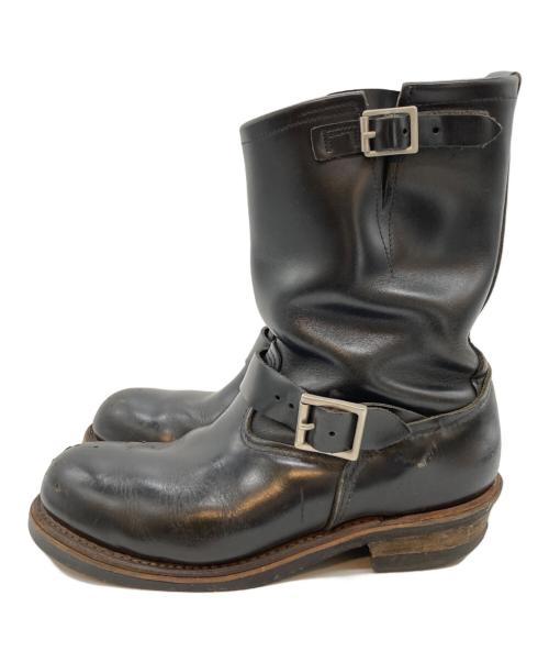 RED WING（レッドウィング）RED WING (レッドウィング) エンジニアブーツ ブラック サイズ:US8 1/2の古着・服飾アイテム