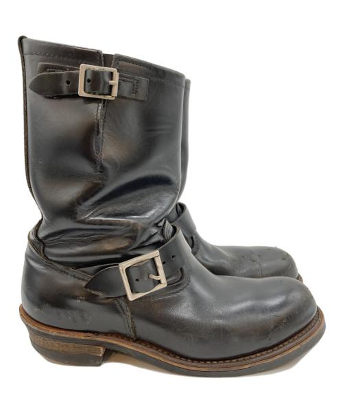 RED WING（レッドウィング）RED WING (レッドウィング) エンジニアブーツ ブラック サイズ:US8 1/2の古着・服飾アイテム