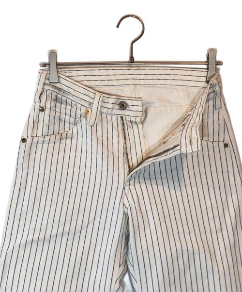 IRON HEART（アイアンハート）IRON HEART (アイアンハート) ウォバッシュ ペインターパンツ ホワイト サイズ:SIZE W28の古着・服飾アイテム