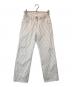 IRON HEART（アイアンハート）の古着「ウォバッシュ ペインターパンツ」｜ホワイト