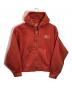 stussy（ステューシー）の古着「Full-Zip Pigment Dyed Fleece Hoodie」｜レッド