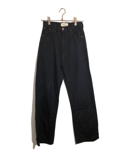 Oblada（オブラダ）Oblada (オブラダ) ハイウエストデニム ブラック サイズ:24の古着・服飾アイテム