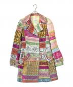 Christian Lacroixクリスチャン ラクロワ）の古着「ツイードコート」｜ピンク