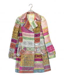 Christian Lacroix（クリスチャン ラクロワ）の古着「ツイードコート」｜ピンク