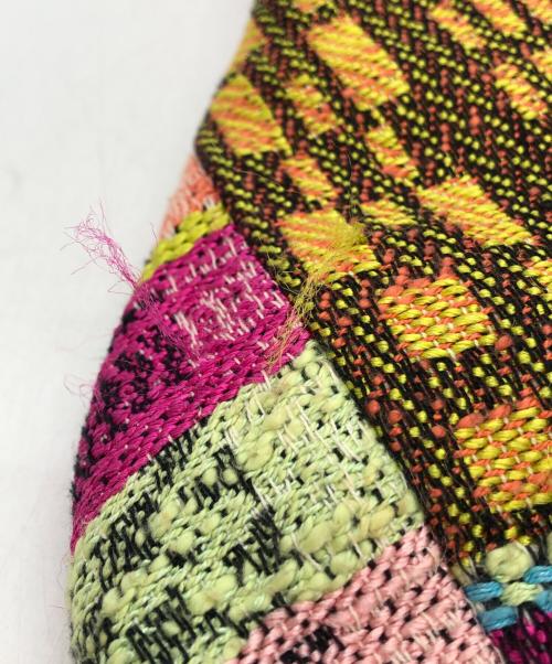 Christian Lacroix（クリスチャン ラクロワ）Christian Lacroix (クリスチャン ラクロワ) ツイードコート ピンク サイズ:36の古着・服飾アイテム