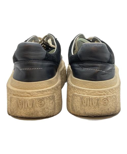 MM6 Maison Margiela（エムエムシックスメゾンマルジェラ）MM6 Maison Margiela (エムエムシックスメゾンマルジェラ) スニーカー ブラック サイズ:42の古着・服飾アイテム