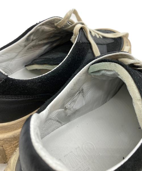 MM6 Maison Margiela（エムエムシックスメゾンマルジェラ）MM6 Maison Margiela (エムエムシックスメゾンマルジェラ) スニーカー ブラック サイズ:42の古着・服飾アイテム