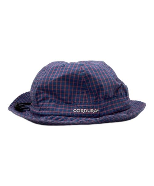 SUPREME（シュプリーム）Supreme (シュプリーム) CORDURA PLAID BELL HAT ネイビーの古着・服飾アイテム