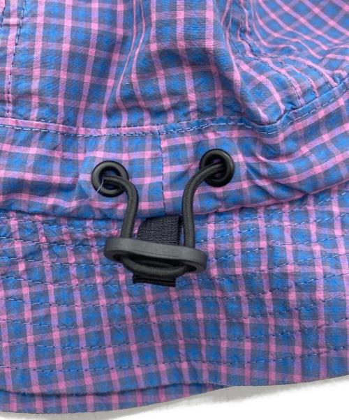 SUPREME（シュプリーム）Supreme (シュプリーム) CORDURA PLAID BELL HAT ネイビーの古着・服飾アイテム