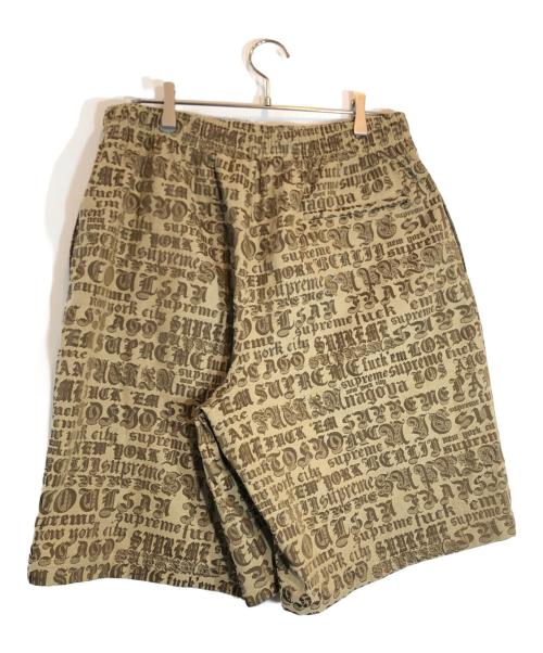 SUPREME（シュプリーム）Supreme (シュプリーム) OLD ENGLISH SWEATSHORT ブラウン サイズ:Lの古着・服飾アイテム