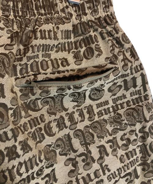 SUPREME（シュプリーム）Supreme (シュプリーム) OLD ENGLISH SWEATSHORT ブラウン サイズ:Lの古着・服飾アイテム