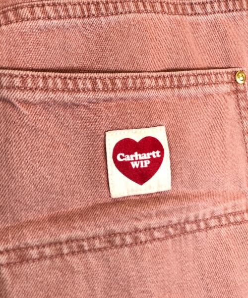 CarHartt（カーハート）CarHartt (カーハート) NASH SINGLE KNEE LONG SHORT ピンク サイズ:Mの古着・服飾アイテム