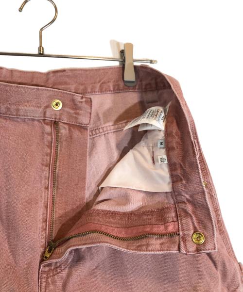CarHartt（カーハート）CarHartt (カーハート) NASH SINGLE KNEE LONG SHORT ピンク サイズ:Mの古着・服飾アイテム