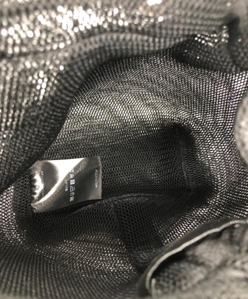 Omar Afridi（オマールアフリディ）Omar Afridi (オマールアフリディ) メッシュポーチ ブラックの古着・服飾アイテム