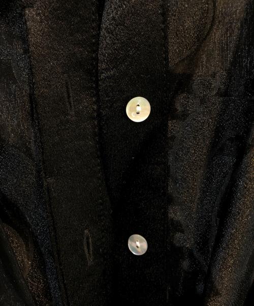 Ameri（アメリ）Ameri (アメリ) UND SHEER JACQUARD TUCK DRESS ブラック サイズ:Sの古着・服飾アイテム