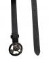 Vivienne Westwood (ヴィヴィアンウエストウッド) ロゴバックルベルト ブラック：10000円