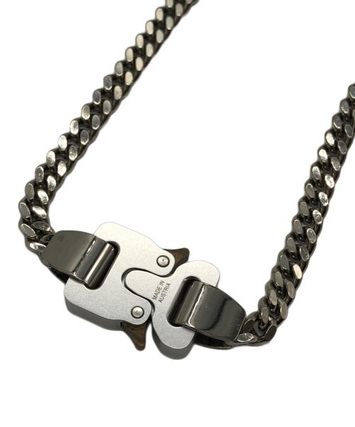 1017 ALYX 9SM（テンセブンティーン アリクス ナインエスエム）1017 ALYX 9SM (アリクス) チェーンネックレス シルバーの古着・服飾アイテム