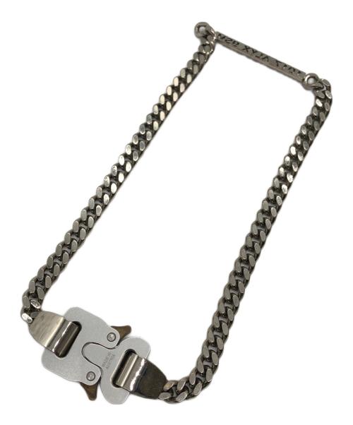 1017 ALYX 9SM（テンセブンティーン アリクス ナインエスエム）1017 ALYX 9SM (アリクス) チェーンネックレス シルバーの古着・服飾アイテム