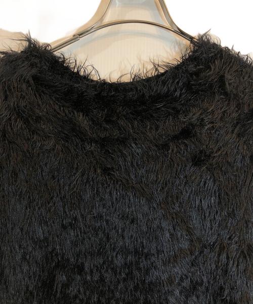 1017 ALYX 9SM（テンセブンティーン アリクス ナインエスエム）1017 ALYX 9SM (アリクス) FEATHER CREWNECK SWEATER ブラック サイズ:XLの古着・服飾アイテム