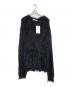1017 ALYX 9SM（アリクス）の古着「FEATHER CREWNECK SWEATER」｜ブラック