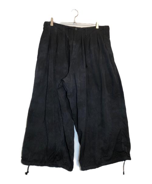 Yohji Yamamoto pour homme（ヨウジヤマモト プールオム）Yohji Yamamoto pour homme (ヨウジヤマモト プールオム) 20AW むら染めバルーンパンツ ブラック サイズ:3の古着・服飾アイテム