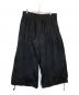 Yohji Yamamoto pour homme（ヨウジヤマモト プールオム）の古着「20AW むら染めバルーンパンツ」｜ブラック