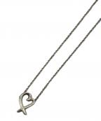 TIFFANY & Co.ティファニー）の古着「ハートモチーフネックレス」｜シルバー