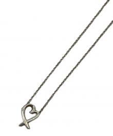 TIFFANY & Co.（ティファニー）の古着「ハートモチーフネックレス」｜シルバー