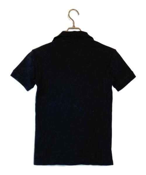 BURBERRY（バーバリー）BURBERRY (バーバリー) ワンポイントロゴポロシャツ ブラック サイズ:SIZE XXSの古着・服飾アイテム