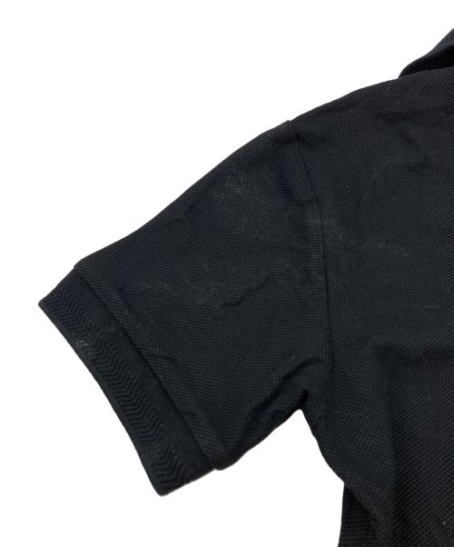 BURBERRY（バーバリー）BURBERRY (バーバリー) ワンポイントロゴポロシャツ ブラック サイズ:SIZE XXSの古着・服飾アイテム
