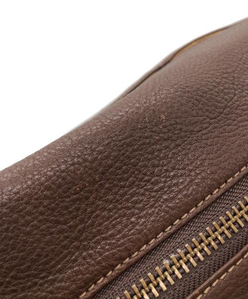 土屋鞄（ツチヤカバン）土屋鞄 (ツチヤカバン) トーンオイルヌメレザーショルダーバッグ ブラウンの古着・服飾アイテム