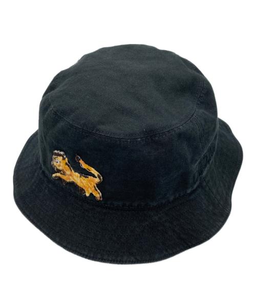 Dior（ディオール）DIOR (ディオール) PETER DOIG (ピーター・ドイグ) バケットハット ブラック サイズ:Mの古着・服飾アイテム