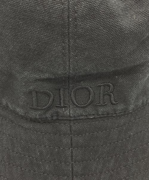 Dior（ディオール）DIOR (ディオール) PETER DOIG (ピーター・ドイグ) バケットハット ブラック サイズ:Mの古着・服飾アイテム