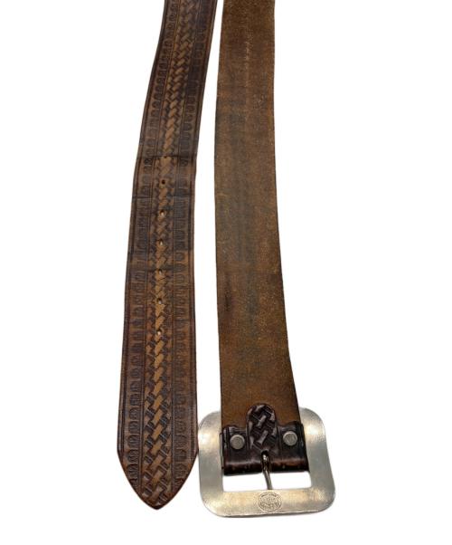 ATLAST & CO（アットラスト）ATLAST & CO (アットラスト) ace western belt ブラウン サイズ:３３の古着・服飾アイテム